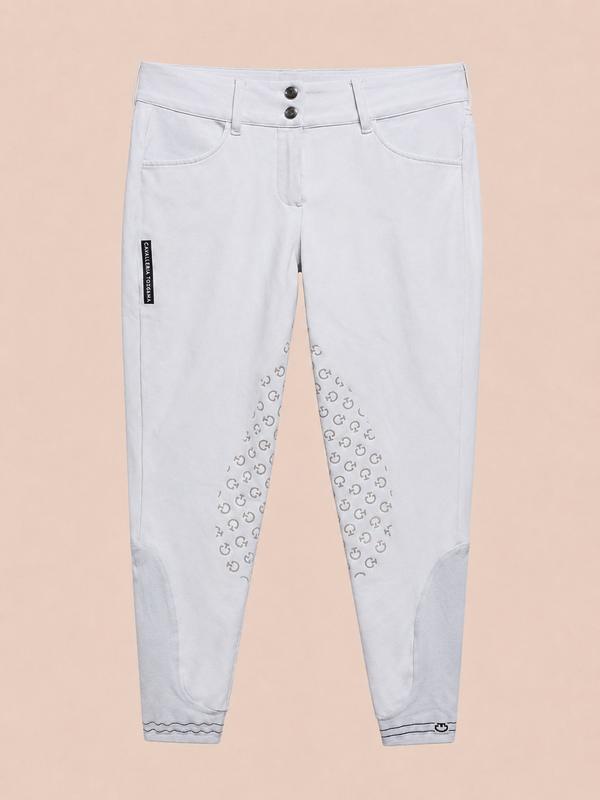 Cavalleria Toscana Cavelleria Toscana Women's Full Grip Pique Breeches with Logo Piping — Good — Equi Consignment Ireland