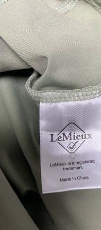 Le Mieux Le Mieux Young Rider Classique Base Layer-Rosemary — Excellent — Equi Consignment Ireland (view 6)
