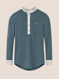 Mr Castle Mr Castle Ocala Long Sleeve Shirt V2-Teal — Good — Equi Consignment Ireland