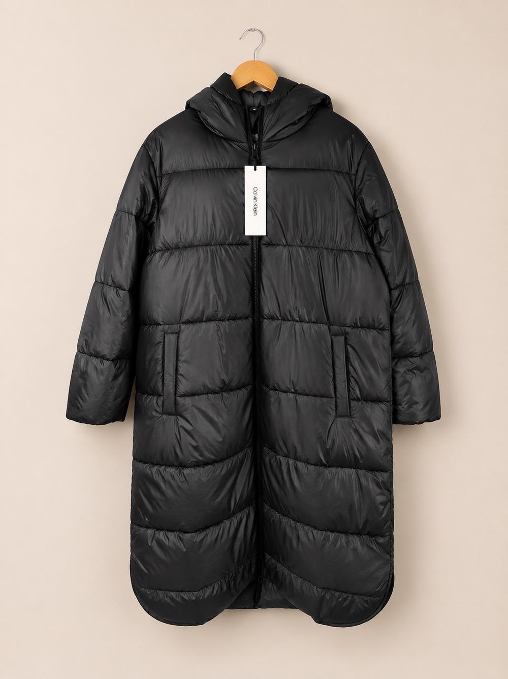 Calvin Klein Calvin Klein Long Quilted Puffer Coat  — Excellent — Equi Consignment Ireland