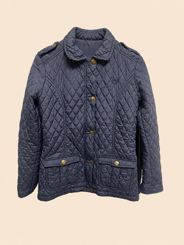 Thomas and Co. Thomas and Co. Women's Quilted Jacket Navy — Excellent — Equi Consignment Ireland