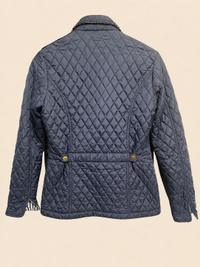 Thomas and Co. Thomas and Co. Women's Quilted Jacket Navy — Excellent — Equi Consignment Ireland (view 2)
