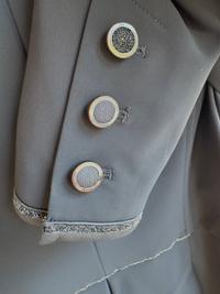 Samshield Samshield Ladies Victorine Crystal Fabric Show Jacket  — Excellent — Equi Consignment Ireland (view 8)