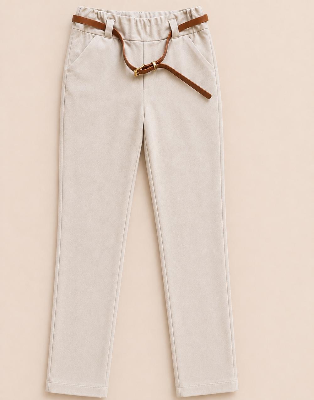 Bella Moda Bella Moda Beige Trousers Women's  — Excellent — Equi Consignment Ireland