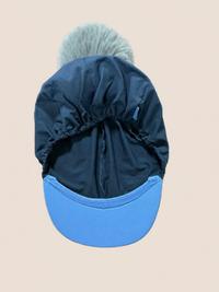 Le Mieux Le Mieux Classic Pom Hat Silk- Blue Contrast — Good — Equi Consignment Ireland (view 2)