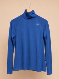 Ariat Ariat Tek Long Sleeve High Neck Athletic Top- Royal Blue — Excellent — Equi Consignment Ireland