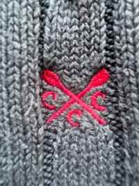 Crew Clothing Crew Clothing Heritage Cable Knit V-Neck Jumper-Navy — Good — Equi Consignment Ireland (view 5)