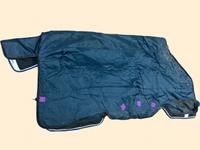 Horseware Amigo Horseware Amigo® Bravo 12 Plus Turnout 250G with Detachable Hood — Good — Equi Consignment Ireland (view 3)