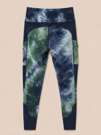Horseware Horseware Riding Tights- Green/Navy Tie Dye — Good — Equi Consignment Ireland (view 2)