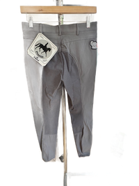 Pikeur Pikeur Kalotta Full Seat Grey Girls Breeches — Excellent — Equi Consignment Ireland (view 6)