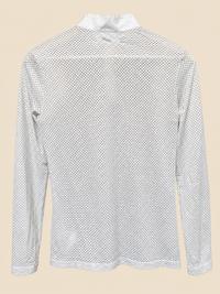 Cavalleria Toscana Cavalleria Toscana Women’s Pique Long Sleeve Competition Shirt — Good — Equi Consignment Ireland (view 2)