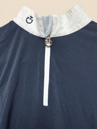 Cavalleria Toscana Cavalleria Toscana Women’s Pique Long Sleeve Competition Shirt — Good — Equi Consignment Ireland (view 3)