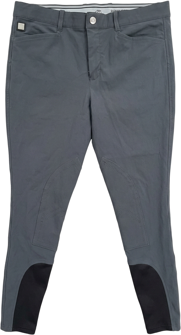 Equiline Men's Equiline Grey Breeches — Worn only a few times — Equi Consignment Ireland