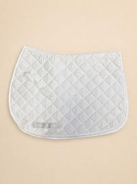 Unbranded Unbranded White GP Saddle pad — Good — Equi Consignment Ireland