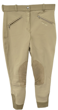 Mark Todd Women's Mark Todd Beige Winter Performance Breeches — Worn only a few times — Equi Consignment Ireland