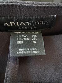 Ariat Womens Ariat Black Prelude Knee Patch Breeches — Brand New With Tags — Equi Consignment Ireland (view 7)